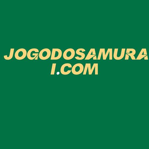 Logo da JOGODOSAMURAI